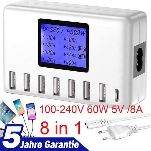 60w 12a usb ladegerät - usb,