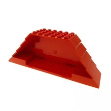 1x Lego Roof Part 16x4x5 Red