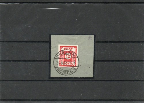 Sbz ostsachsen ziffern b - ziffern, nr.