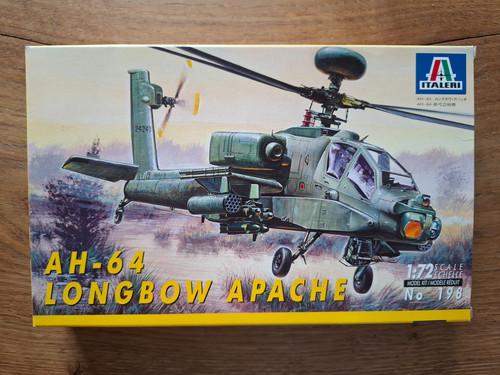 Italeri 198 64 - ah-64, longbow