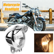 Hauptscheinwerfer 5" Zoll Scheinwerfer Motorrad Lampe Vorne Head Licht Universal