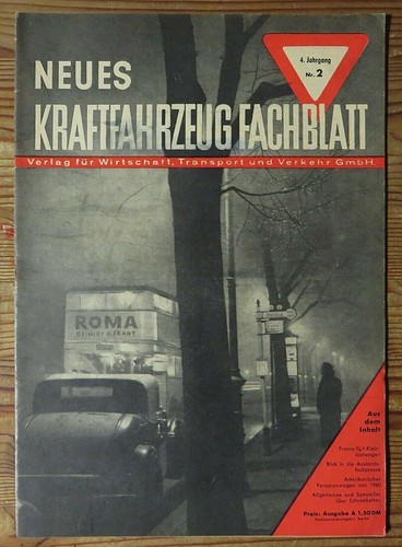 Neues kraftfahrzeug fachblatt - neues,