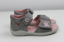 Neue Sandalen von Ricosta Pepino Tanja Gr. 26 Weite M grau rosa Schmetterling
