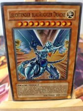 Leuchtender Blauäugiger Drache MOV-DE001 Limitierte Auflage Deutsch EX YUGIOH