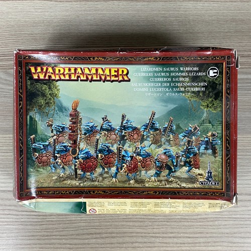 Lizardmen saurus warriors - saurus,