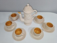 Mokka Set, 1 Kanne + 6 Tassen/ Untertassen, orientalisch