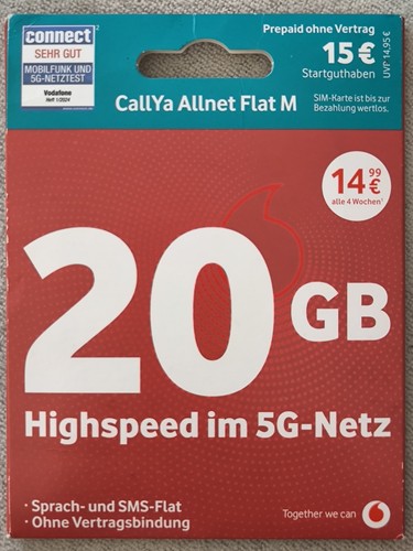Vodafone callya allnet flat - callya,