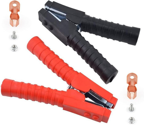 Paar krokodilklemmen 600a - 1,