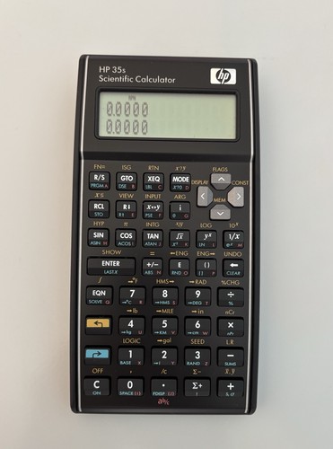 Hewlett packard 35s rpn - hewlett-packard,