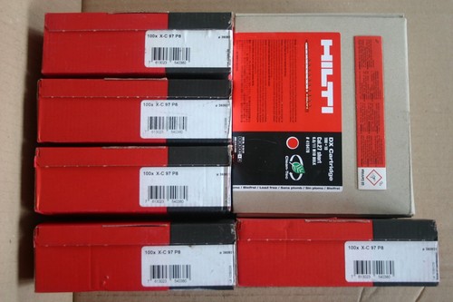 500stk hilti 97 p8 - 500stk.,