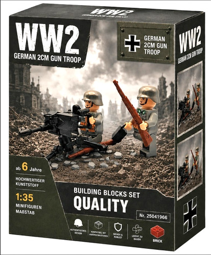 Ww2 german 2cm gun troop - 2cm, 2