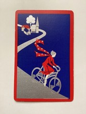 4 Vintage Art Deco Playing