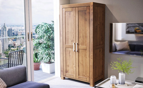 Natura kleiderschrank türig - natura, 2-türig