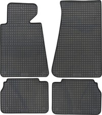 Gummimatten 4-Teile schwarz für BMW 5er (E34) ab 1988-1996 Passform PETEX