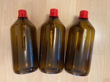 6 Apothekerflaschen, Glas