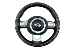 Mini Cooper Clubman S R55 Lenkrad Multifunktion Sport Holzoptik ✅