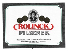 altes Bieretikett Brauerei
