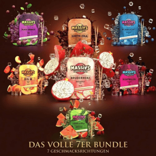 Massiv zahnstocher 7er bundle - massiv,