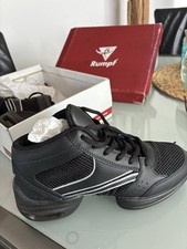 Neu  Rumpf Dance Tanz Sneaker Hip Hop  , Sport schwarz Silber 4. 1/2 NP 95,-