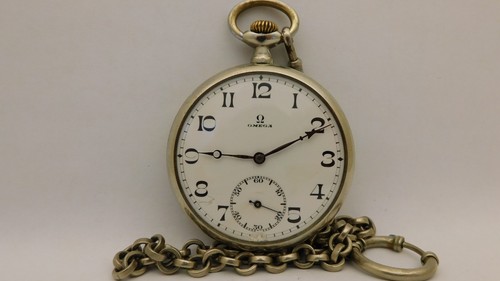Taschenuhr läuft omega pocket - läuft,