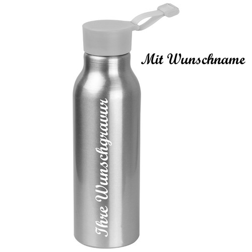 Alu trinkflasche mit - alu,