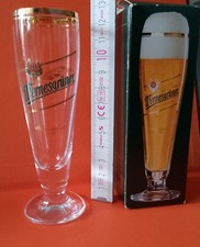 BIERGLAS WERNESGRÜNER mini mit Karton 12 cm hoch mit zugehöriger Schachtel. 