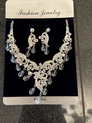 Brautschmuck set halskette - set, &