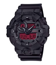 Casio GA-700BBR-1AER G-Shock Herrenuhr Ana-Digi schwarz / rot