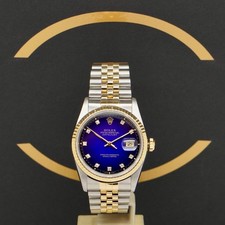 Rolex Datejust 36 S/G Dia -