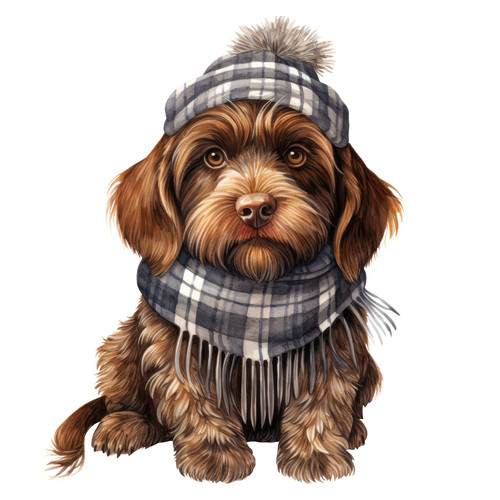 Griffon korthals winter - griffon,