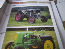 Traktor Wahl W 46, W 15, W17