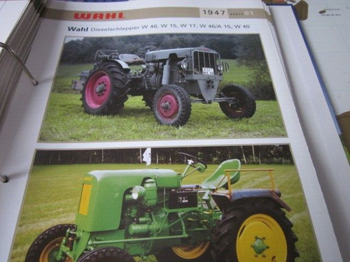 Traktor wahl 15 - w, 15,