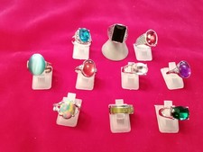 Schmuck, Ring, Stein, golden