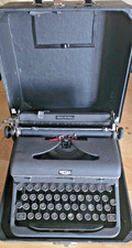 Royal Quiet Deluxe Schreibmaschine, mit Koffer, Vintage (1949) Dachbodenfund!