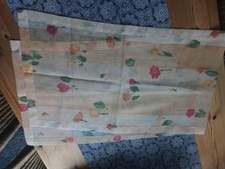 Tischläufer durchsichtig Frühlingsfarben ca. 120x41cm