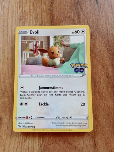 Pokemon karte evoli deutsch - pokemon,