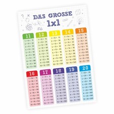 Kinder lernposter das große - kinder,
