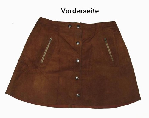 Vintage velours lederrock - vintage, velours-