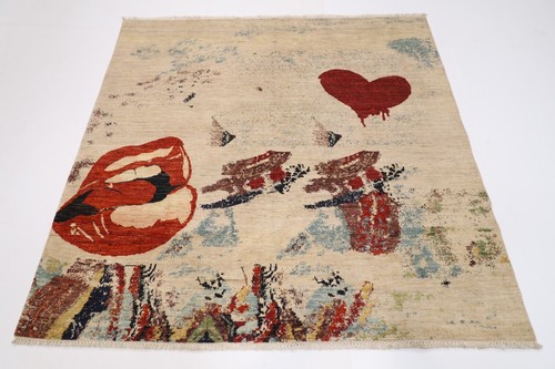 6x6 fuß orientalische kunst - 6x6,