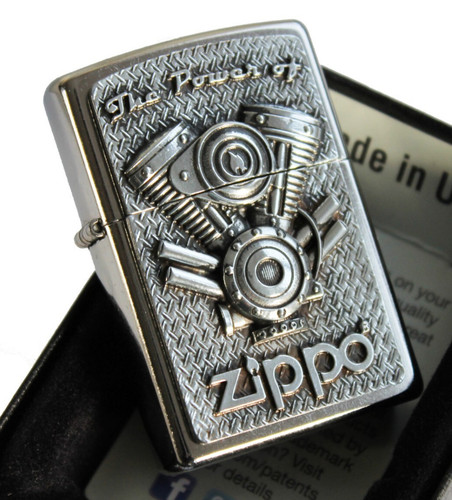 Zippo lighter v - lighter, motor