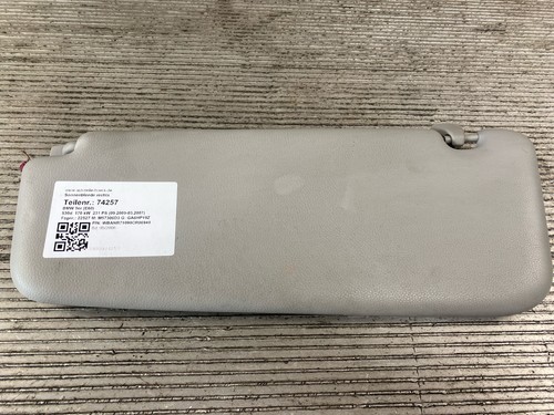 74257 sonnenblende rechts bmw - sonnenblende,