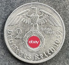 2 Reichsmark 1937 E Drittes