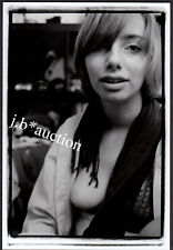 Paris ATTRAKTIVE FRAU ZEIGT NACKTE BRUST Aktfoto * 70s Vintage "L" Profi Photo