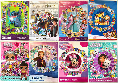 1000 sticker heft buch - buch, stitch