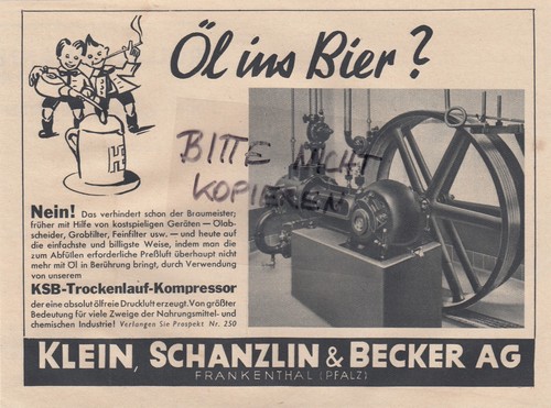 Frankenthal werbung 1939 - werbung,