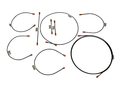 Bremsleitungssatz teilig - bremsleitungssatz, 9-teilig