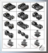 AA oder AAA Batteriehalter