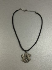 Diddl Metall Halskette Kette Buchstabe A Vintage