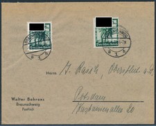 Dt. Reich Abstimmung Österreich 1938 beide Werte auf gelaufenem FDC (S20024)
