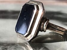 Antik Art Déco Edel Onyx